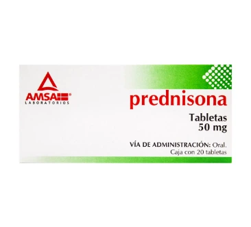 Prednisona 50mg Tab C20